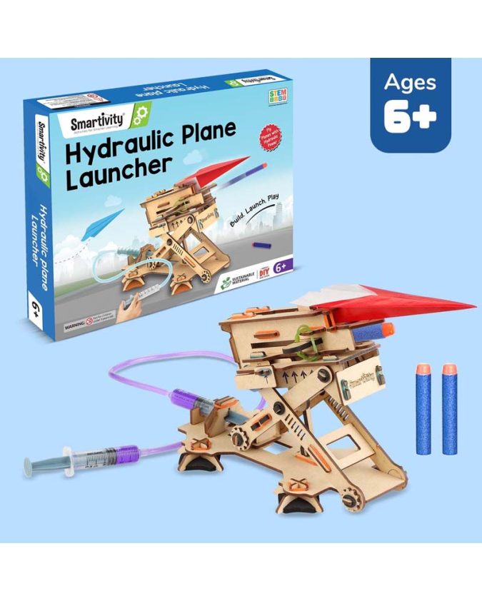 Smartivity Hydraulic Plane Launcher Toy